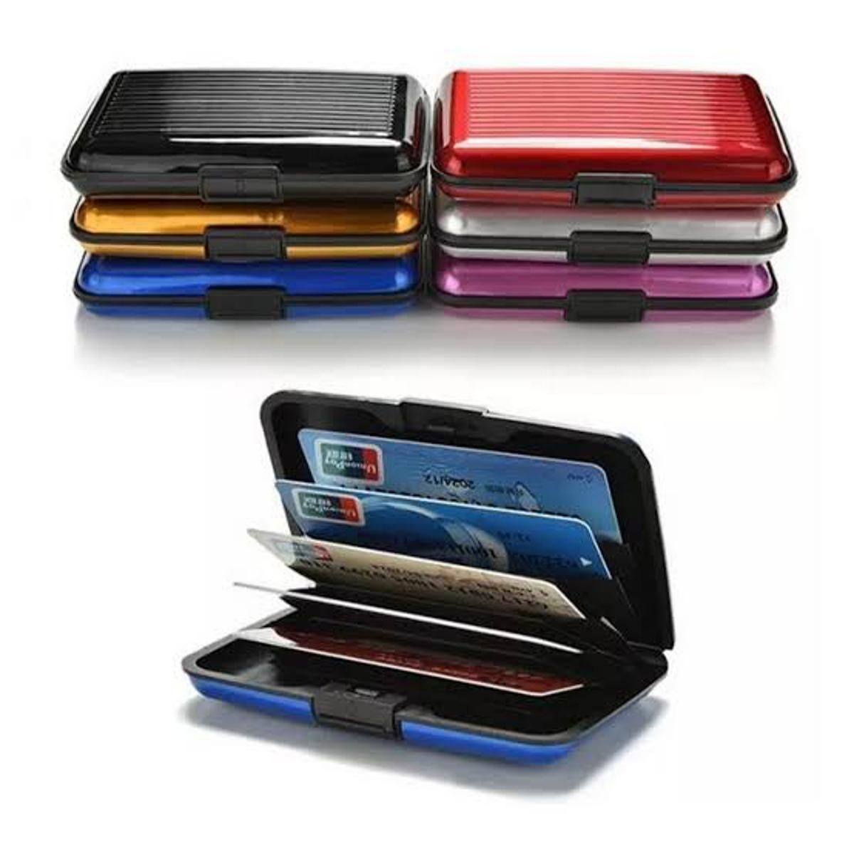 Aluminium Case Water Proof Aluma Wallet Multicolor
